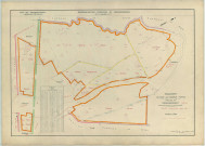 Aulnay-sur-Marne (51023). Section ZC échelle 1/2000, plan remembré pour 1961 (renouvelé pour 1961), plan régulier (papier armé)