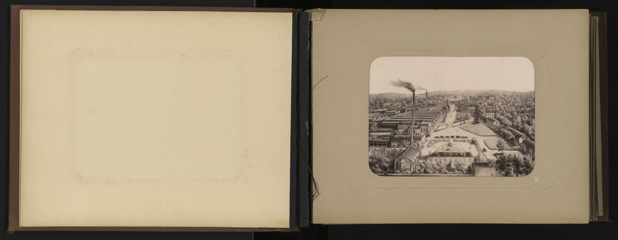 Album "Harmel frères, filature et teinturerie, Val-des-Bois, 1898"