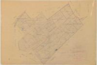 Faux-Vésigneul (51244). Vésigneul-sur-Coole (51615). Section E échelle 1/2500, plan mis à jour pour 1936, plan non régulier (papier)