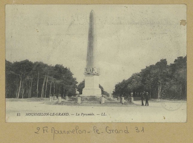 MOURMELON-LE-GRAND. 15-Mourmelon-le-Grand-La Pyramide.
LL.Sans date