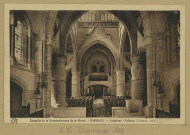 DORMANS. Chapelle de la Reconnaissance de La Marne-Dormans-Intérieur-tribune (Closson, architecte).
ReimsÉdition Artistiques OrCh. Brunel.[vers 1947]