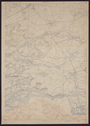 Ripont.
Service géographique de l'Armée].1918