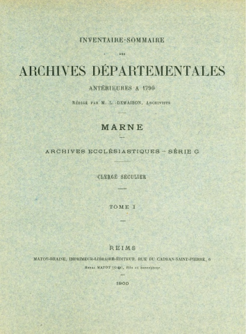 TMP_ARCHIVES ECCLESIASTIQUES SERIE G TOME 1.pdf